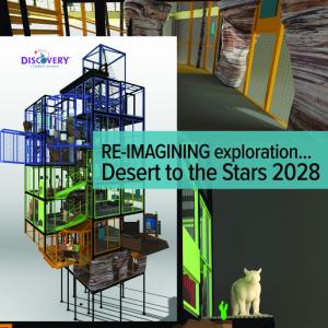 DISCOVERY Children's Museum to Transform Climbing Tower into Desert to the Stars Exhi Photo