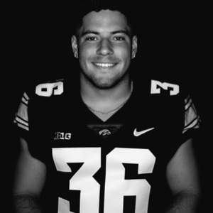 Interview: Jayden Montgomery of IOWA HAWKEYES VS MINNESOTA GOPHERS at Kinnick Stadium Interview