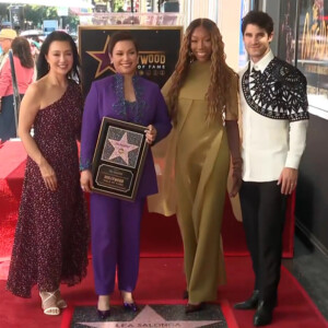 Video: Tony-Winner Lea Salonga Becomes First Filipina to Receive Star on Hollywood Wa Photo