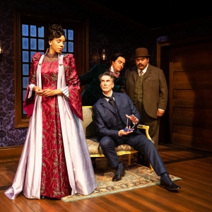 SHERLOCK HOLMES AND THE CASE OF THE JERSEY LILY Extends at Alley Theatre for the Seco Photo