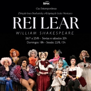 Shakespeare's KING LEAR Opens in São Paulo with an All Drag Cast Video