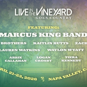 Live In The Vineyard Goes Country Returns to Napa Valley in April Photo