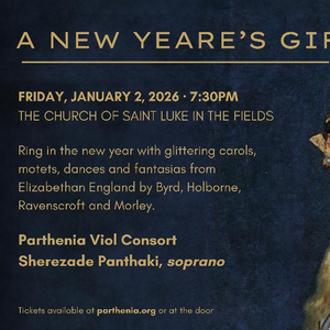 Parthenia Viol Consort to Present A NEW YEARE'S GIFT At Manhattan's Church Of St. Luk Photo