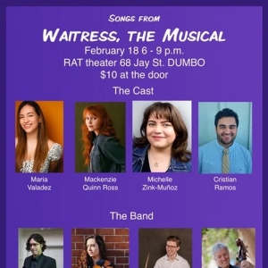 ORDER UP- THE SONGS OF WAITRESS Comes To The RAT On February 18 Photo