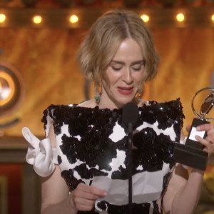 Video: Sarah Paulson Accepts Tony Award For APPROPRIATE Video