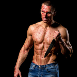 Cast Set For The Horror Comedy DIE ALREADY! at Diversionary Theatre Black Box Photo