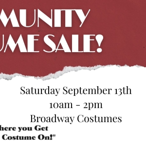 SARTA Community Costume Pop-Up Sale at Broadway Costumes