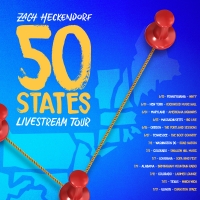 Zach Heckendorf Announces First Leg of 50 States Livestream Tour