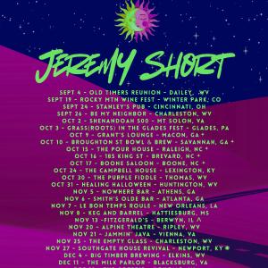 Jeremy Short Adds Fall 2026 Tour Dates Through South and Midwest