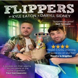 Kyle Eaton & Daryll Sidneys New Comedy FLIPPERS Begins at Canal Café Theat Photo