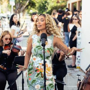 Indigo Charles Performs "REVIVAL" for Songs With Strings in Los Angeles