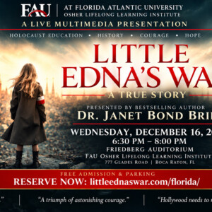 LITTLE EDNA'S WAR Multimedia Presentation to Come to FAU Photo