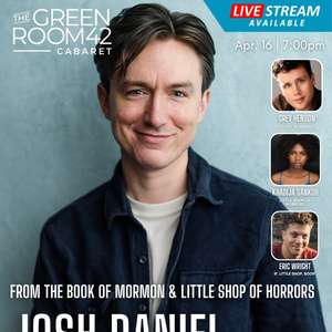 Josh Daniel Will Make His NYC Solo Debut at The Green Room 42 Photo