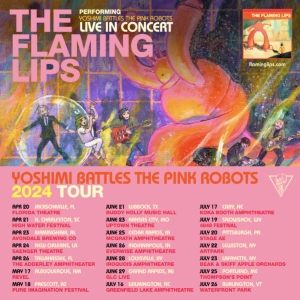 The Flaming Lips Reveal More 'Yoshimi Battles the Pink Robots' Shows for 2024 Photo