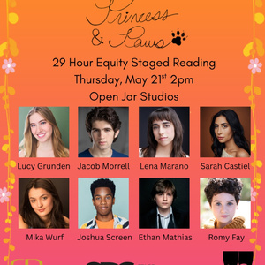 PRINCESS AND PAWS To Have 29-Hour Reading At Open Jar Studios Photo