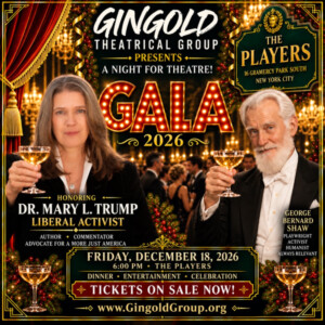 Gingold Theatrical Group to Honor Dr. Mary L. Trump at Holiday Gala Photo