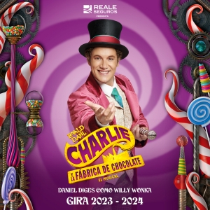 BREAKING: Daniel Diges será Willy Wonka en la gira de CHARLIE Y LA FÁBRICA DE CHOCO Photo
