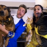 VIDEO: Watch Derek Hough, Julianne Hough & Hayley Erbert Channel BEAUTY AND THE…