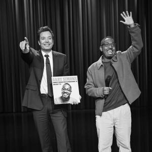 Photos: THE TONIGHT SHOW STARRING Jimmy Fallon Features Karl-Anthony Towns, Sienna Mi Photo