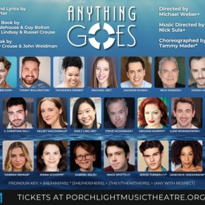 Cast and Creative Team Set for ANYTHING GOES at Porchlight Music Theatre