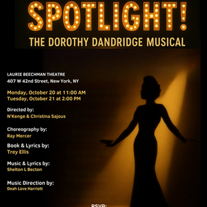 SPOTLIGHT! THE DOROTHY DANDRIDGE MUSICAL Will Have a Staged Reading at the Laurie Bee Photo