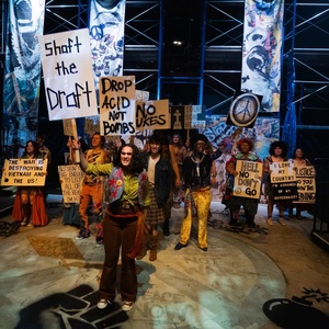 Review: HAIR at Omaha Community Playhouse: Peace Isn't Easy Photo