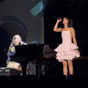 Video: Rachel Zegler Duets With Laufey at Madison Square Garden Photo