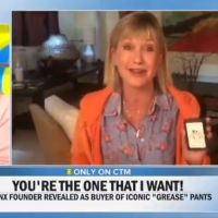 VIDEO: Spanx Founder Revealed as Buyer of Olivia Newton-John's Black Satin Pants from Video