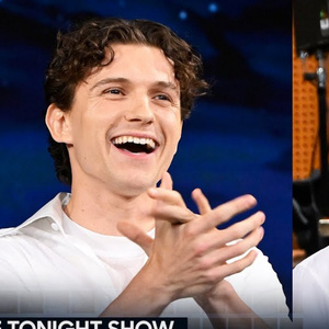 Tom Holland Visits THE TONIGHT SHOW to Talk THE ODYSSEY and Erling Haaland DMs Photo