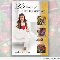 Jul's Arthur Releases New Book 25 DAYS OF HOLIDAY ORGANIZING Photo