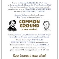 COMMON GROUND Special Book-in-Hand Presentation Set For New York In December Video