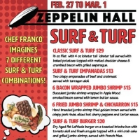 ZEPPELIN HALL in Jersey City Hosts Surf & Turf Fest 2/27 to 3/8 Photo