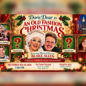 Doris Dear to Present 12th Annual Christmas Special at The Triad Theatre Photo