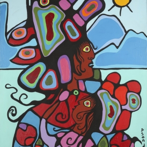 The Whyte Presents 'The Ancestors Are Talking: Paintings By The Indigenous Seven' Photo