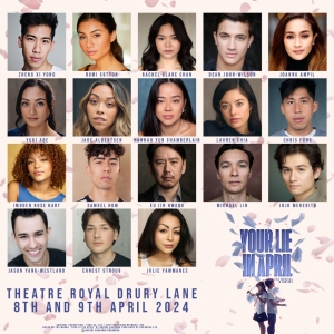 Cast Set For Frank Wildhorn's YOUR LIE IN APRIL in Concert