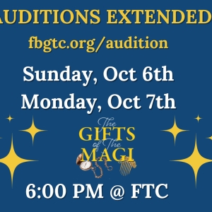 Auditions to be Held For THE GIFTS OF THE MAGI at Fredericksburg Theater Company Photo