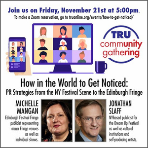 TRU to Present How In The World To Get Noticed: PR Strategies From The NY Festival Sc Photo