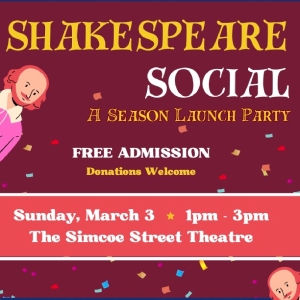 Theatre Georgian Bay to Celebrate Star of 2024 Season With Shakespeare Social Launch Party Photo