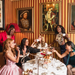 Photos: SIX Queens Celebrate Six Years With A Royal Afternoon Tea At The Rubens At The Pal Photo