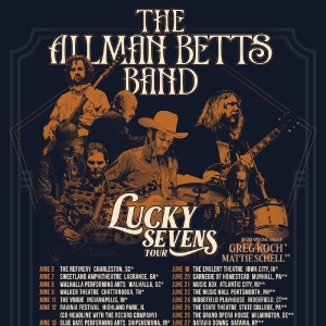 The Allman Betts Band Celebrate 7 Years with Lucky Sevens Tour Photo