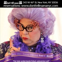 Scott F. Mason Makes Final Spring Performance as Dame Edna At Don't Tell Mama Next We Photo