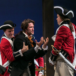 Cast Set for THE DEVIL'S DISCIPLE at Shakespeare Theatre of New Jersey Photo