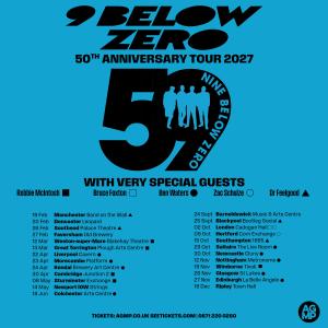 Nine Below Zero to Launch 2027 50th Anniversary European Tour Photo