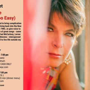 Marya Zimmet Returns to Don't Tell Mama and Pangea with ZIMMET TIME (AND THE LIVIN'S…