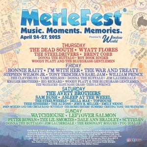 MerleFest Shares Full 2025 Lineup Photo