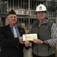 VFW Jaffrey Memorial Post Sponsored An Auditorium Seat at Jaffrey's Park Theatre