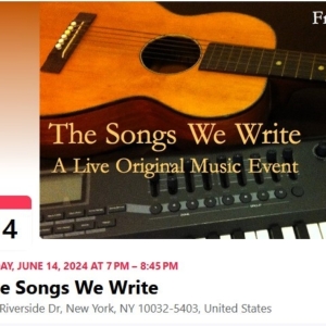 The Songs We Write Free, Live Original Music Event Comes to Recirculation in Washingt Photo