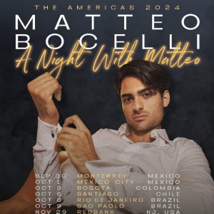 Matteo Bocelli to Embark on Fall Tour