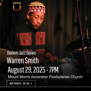Warren Smith to Perform at Harlem Jazz Series in August Photo
