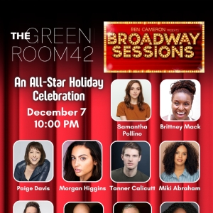 BROADWAY SESSIONS Annual All Star Holiday Show Returns With Patrick Page and More, De Photo